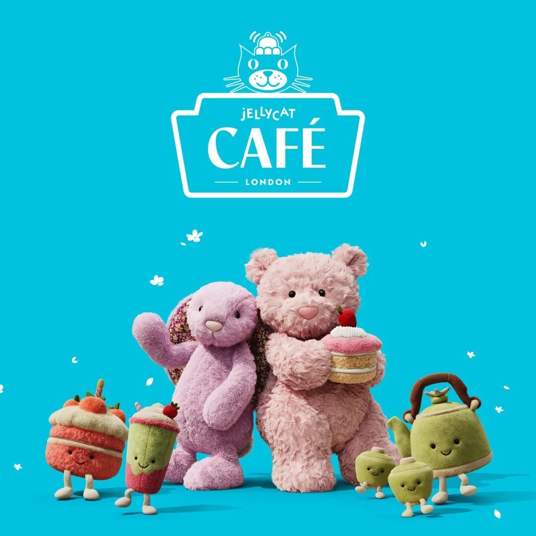 2025 Jellycat CAFÉ上海限時快閃店登場！7款獨賣新品搶先看：草莓蛋糕