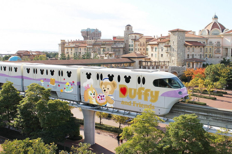 東京迪士尼「達菲熊列車」可愛上路！車箱搶先看、達菲Duffy與新朋友造型手把巨可愛