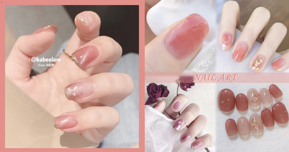 金絲線Ｘ果凍感美甲