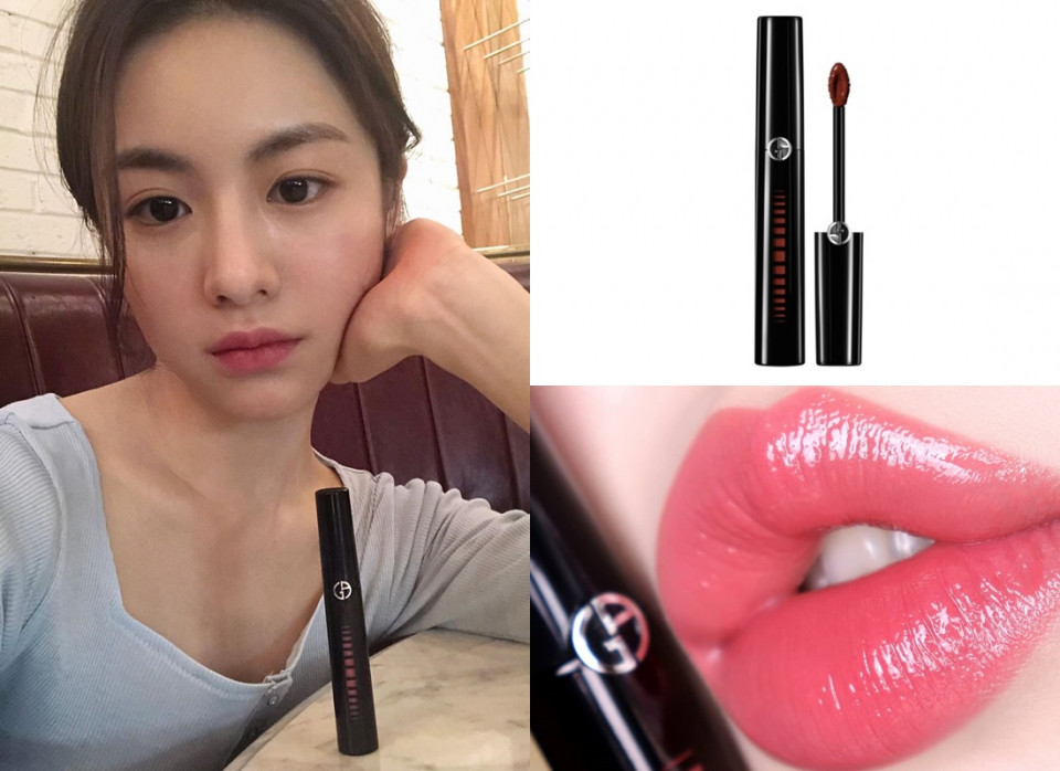 Blackpink Jennie同款唇膏:HERA SENSUAL SPICY NUDE GLOSS(#422)5g,約NT.850