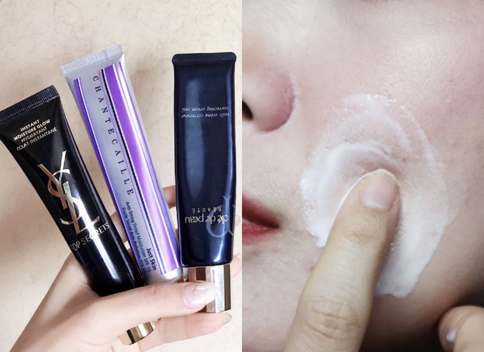 底妝不斑駁、輕微脫妝彩妝師補妝TIPS 1:衛生紙壓掉油光