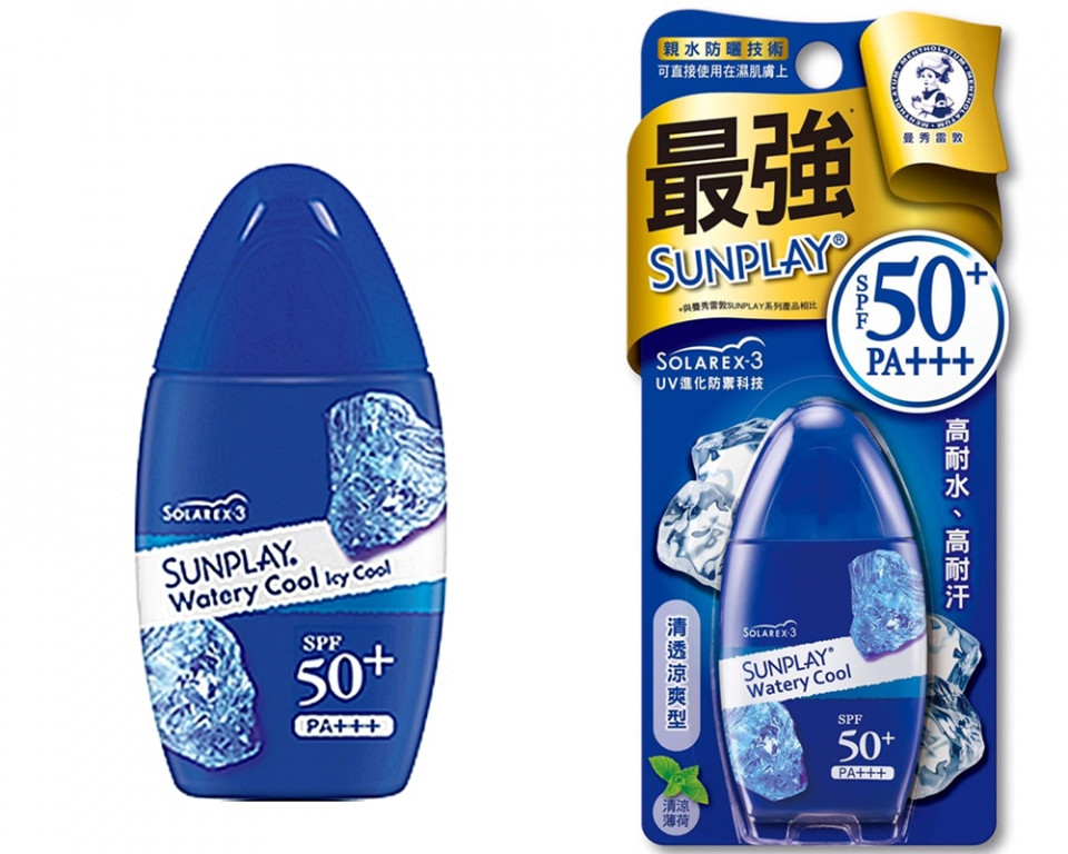 曼秀雷敦 SUNPLAY防曬乳液 清透涼爽型,35g/NT220