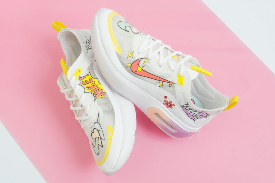 NIKE x FRUITION 推出兩款色彩繽紛+手繪塗鴉鞋款!