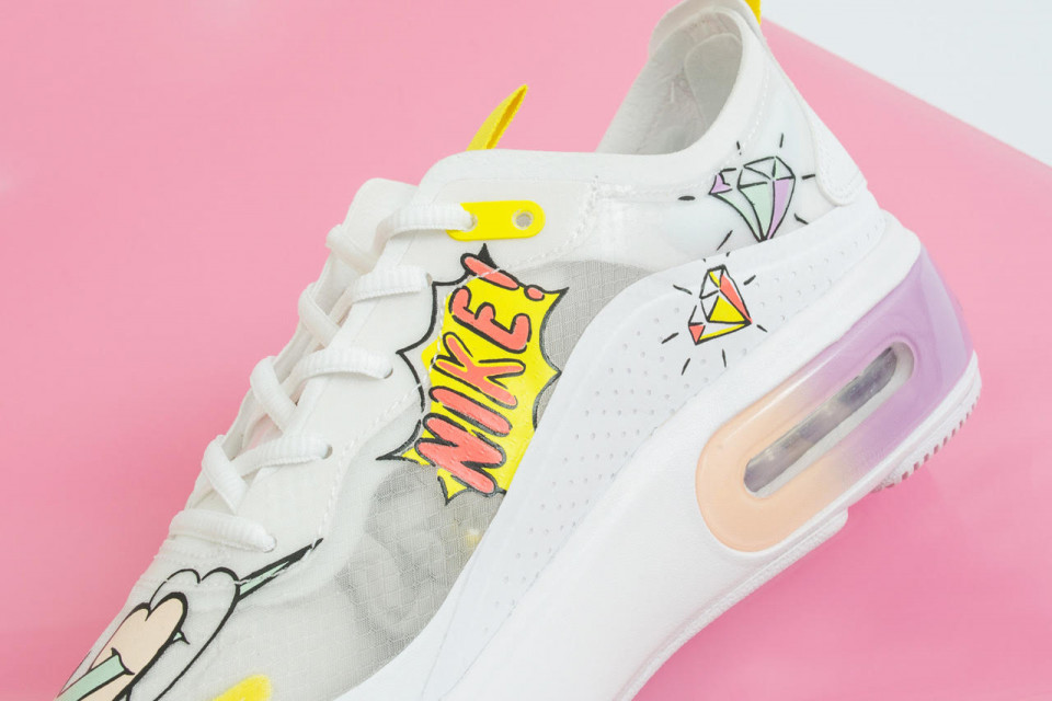 NIKE x FRUITION 推出兩款色彩繽紛+手繪塗鴉鞋款!
