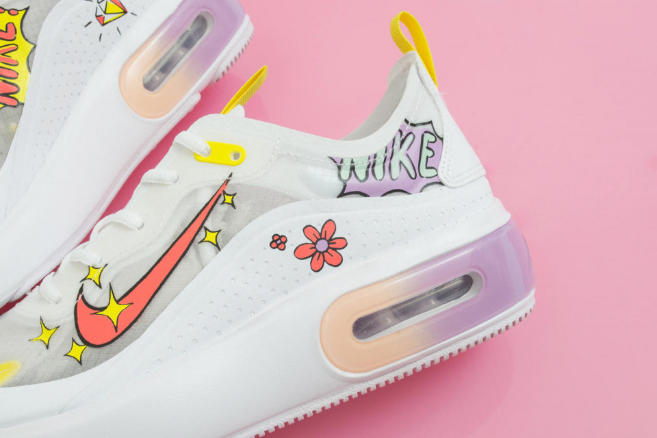 NIKE x FRUITION 推出兩款色彩繽紛+手繪塗鴉鞋款!