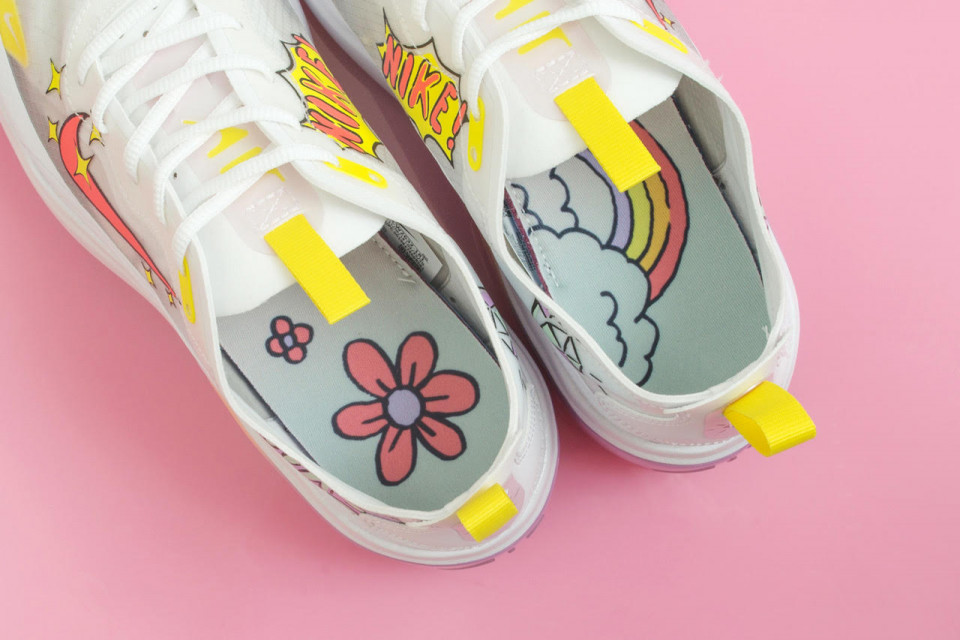 NIKE x FRUITION 推出兩款色彩繽紛+手繪塗鴉鞋款!