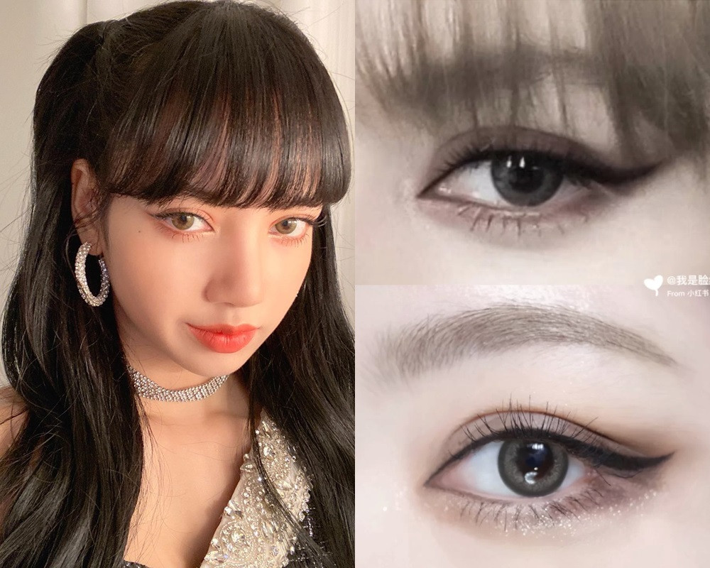 腫泡雙眼皮眼線完成