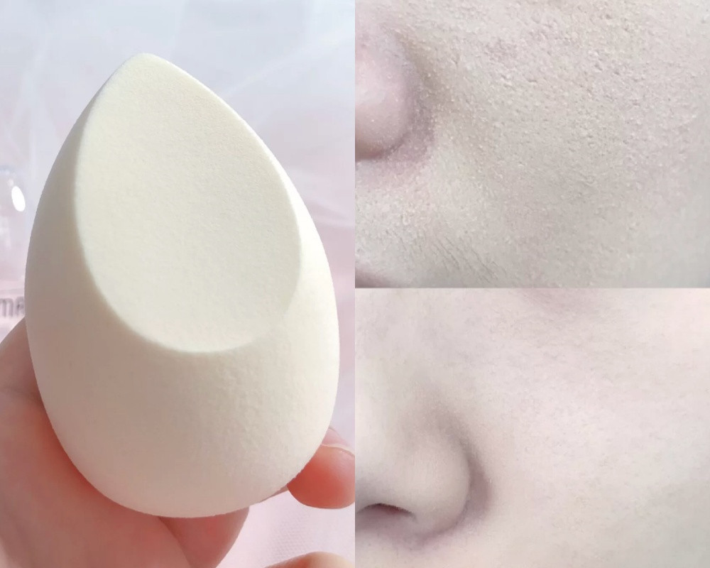 脫皮肌 適合上妝工具:美妝蛋、粉撲