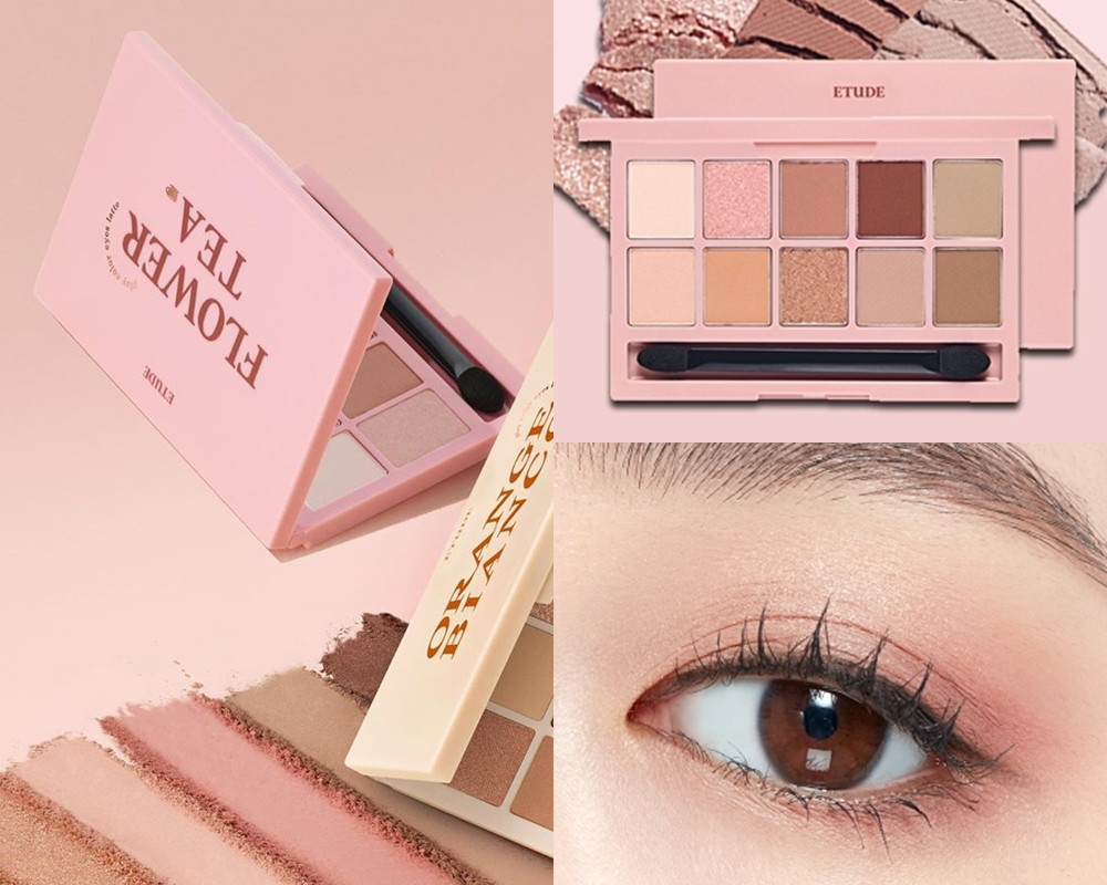 《雖然是精神病但沒關係》徐睿知眼妝推薦色:ETUDE 玩轉色彩十色眼彩盤 #玫瑰蜜香牛奶,NT990