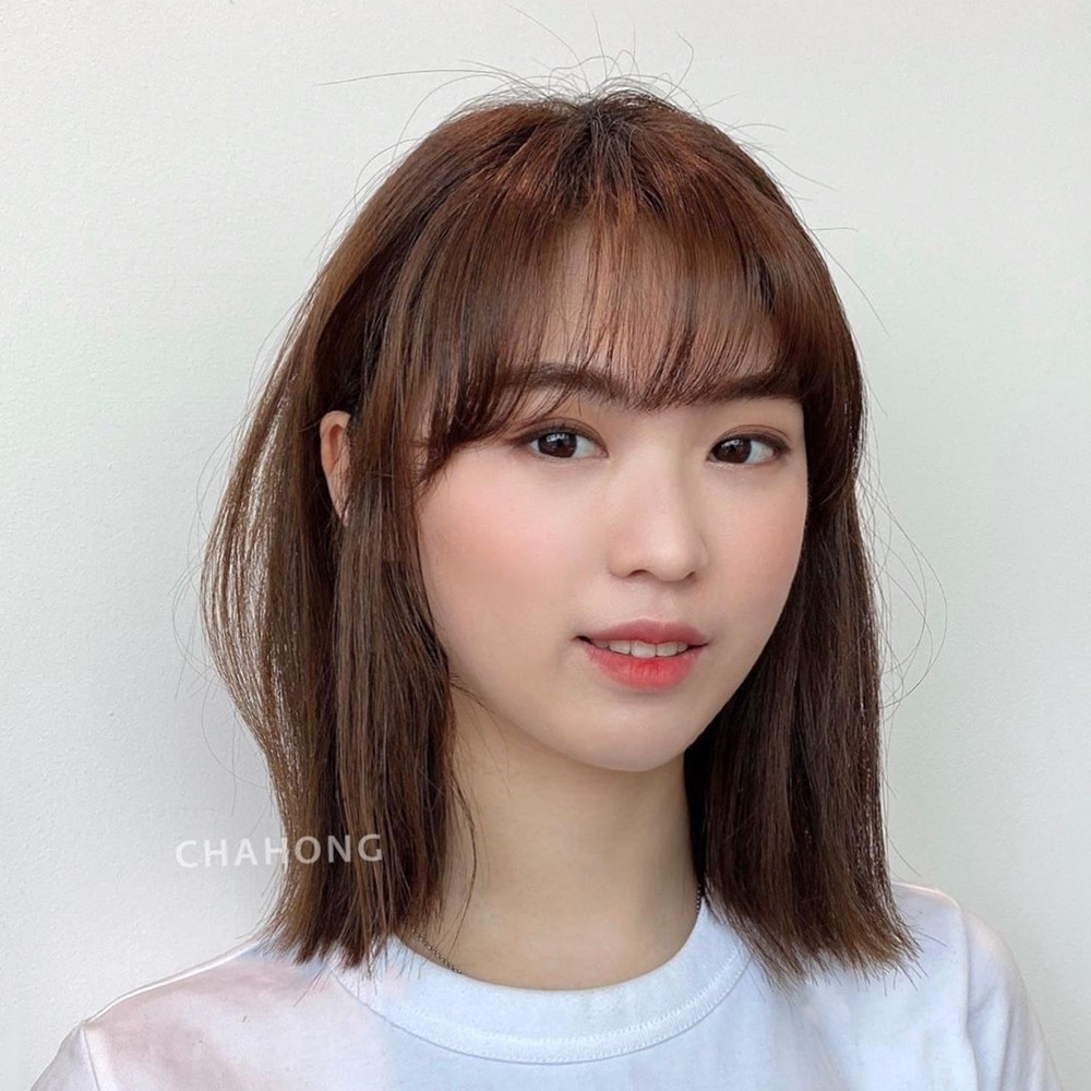 徐睿知「無捲度」中短髮、鎖骨髮範本