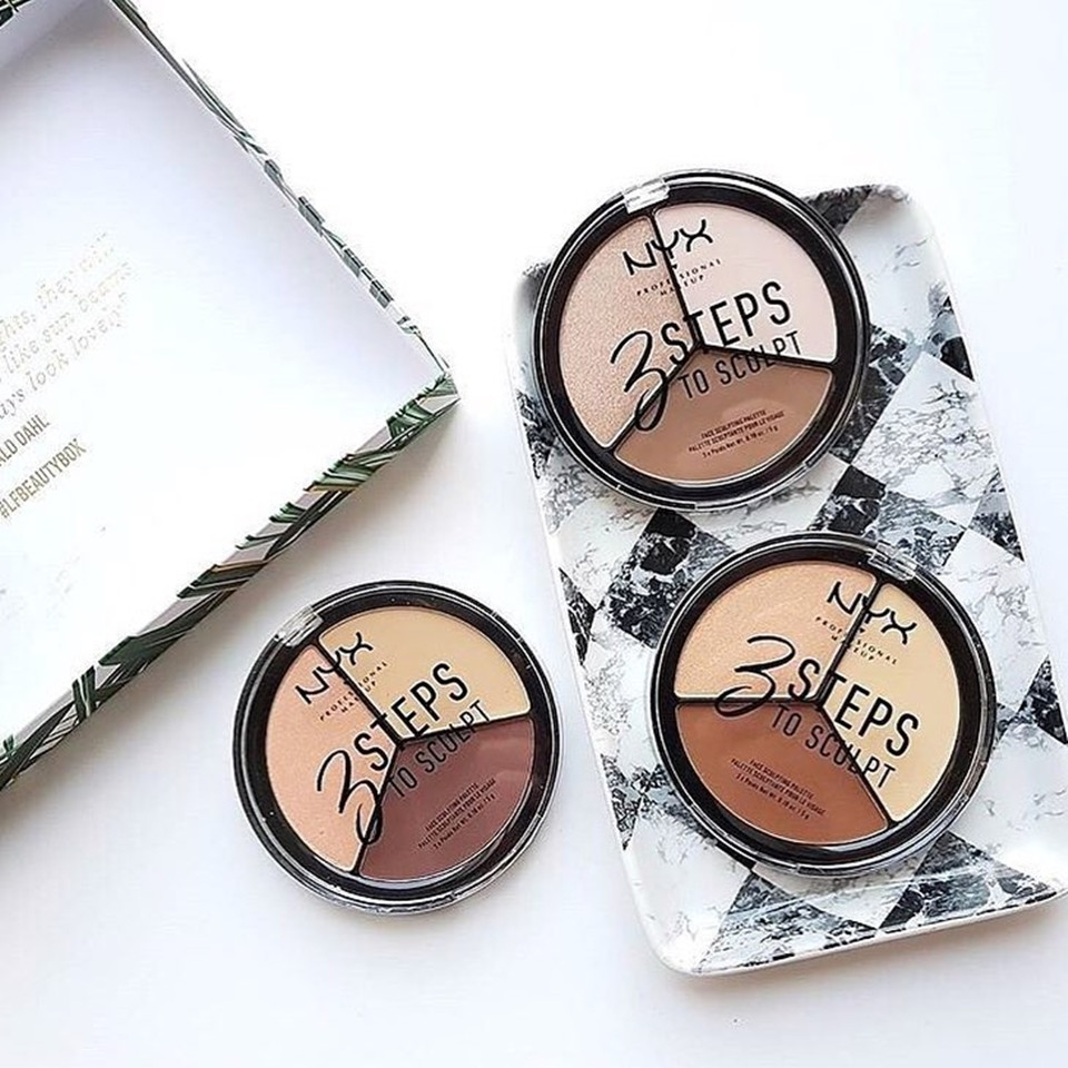 NYX 三步驟修容粉餅,NT620