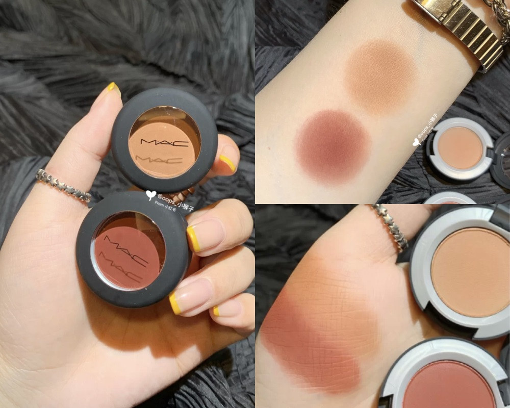 髒色系眼影推薦1:MAC 絲柔粉霧眼影(#DEVOTED TO CHILI) 1.5g,NT.850