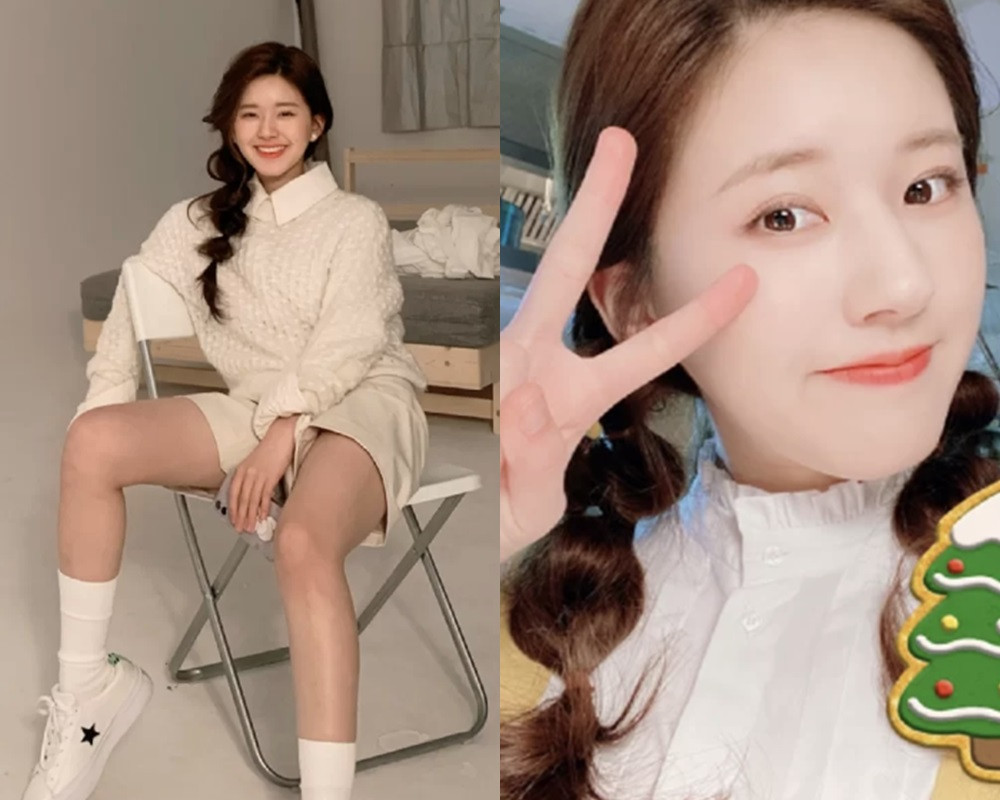 趙露思編髮造型1:泡泡辮