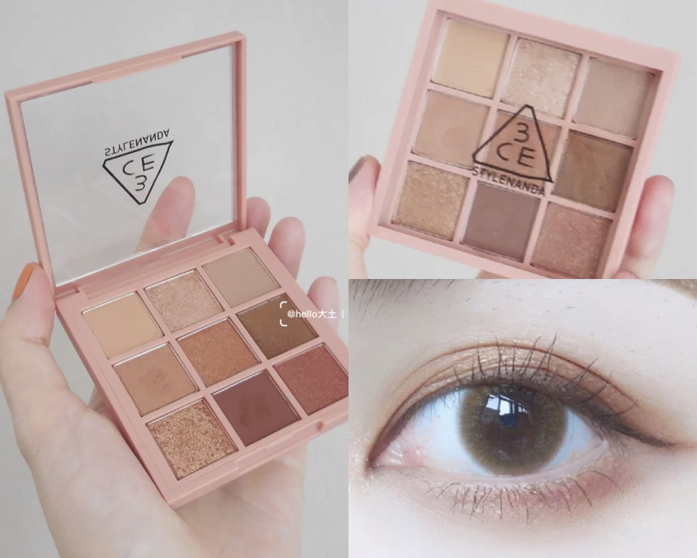 奶茶色眼影盤推薦4:3CE MOOD RECIPE MULTI EYE COLOR PALETTE(#OVERTAKE),NT.1190