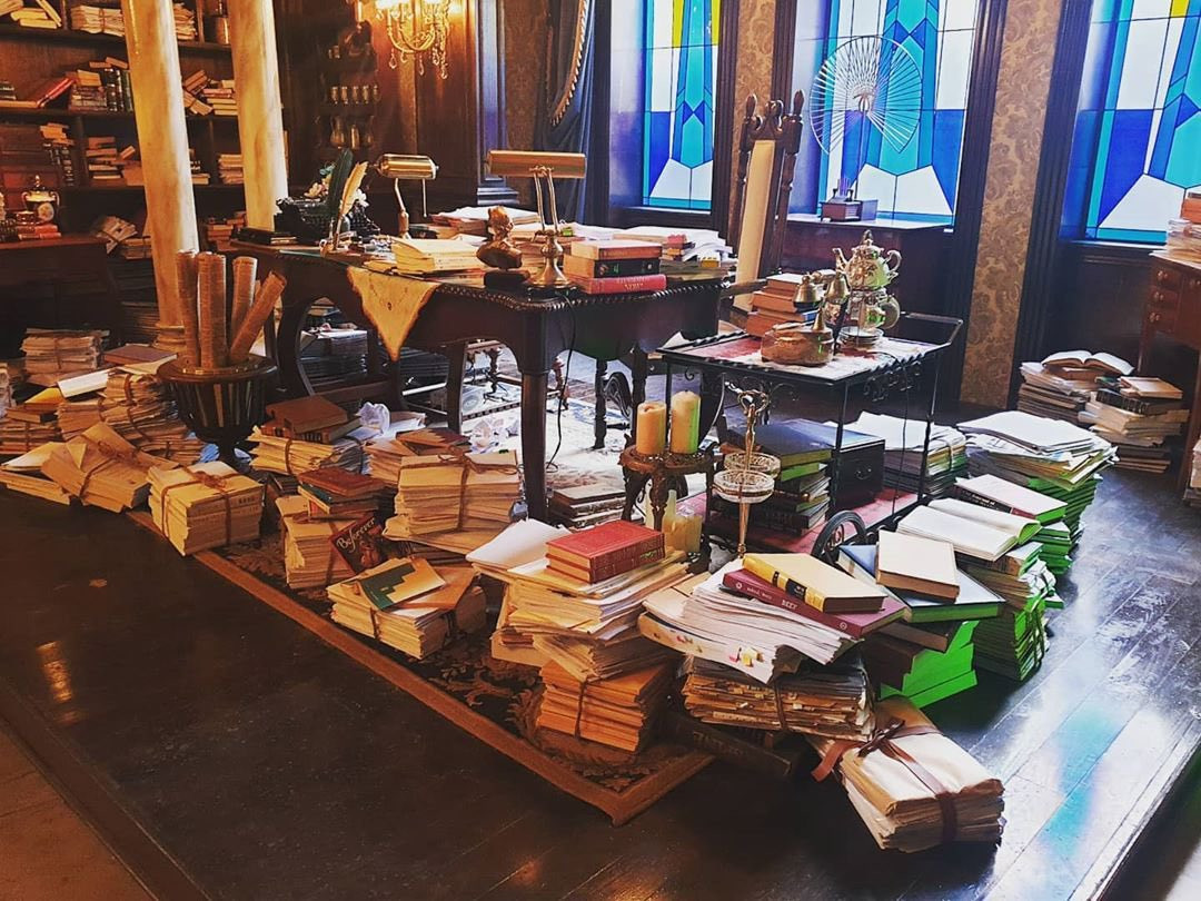 《雖然是精神病但沒關係》超狂佈景3:文英家書房