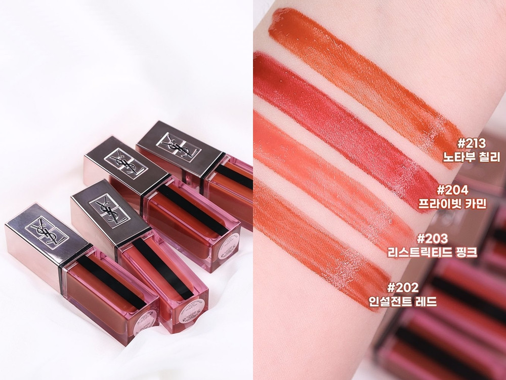YSL THE GLOW MATTE 小粉條,約NT1,360