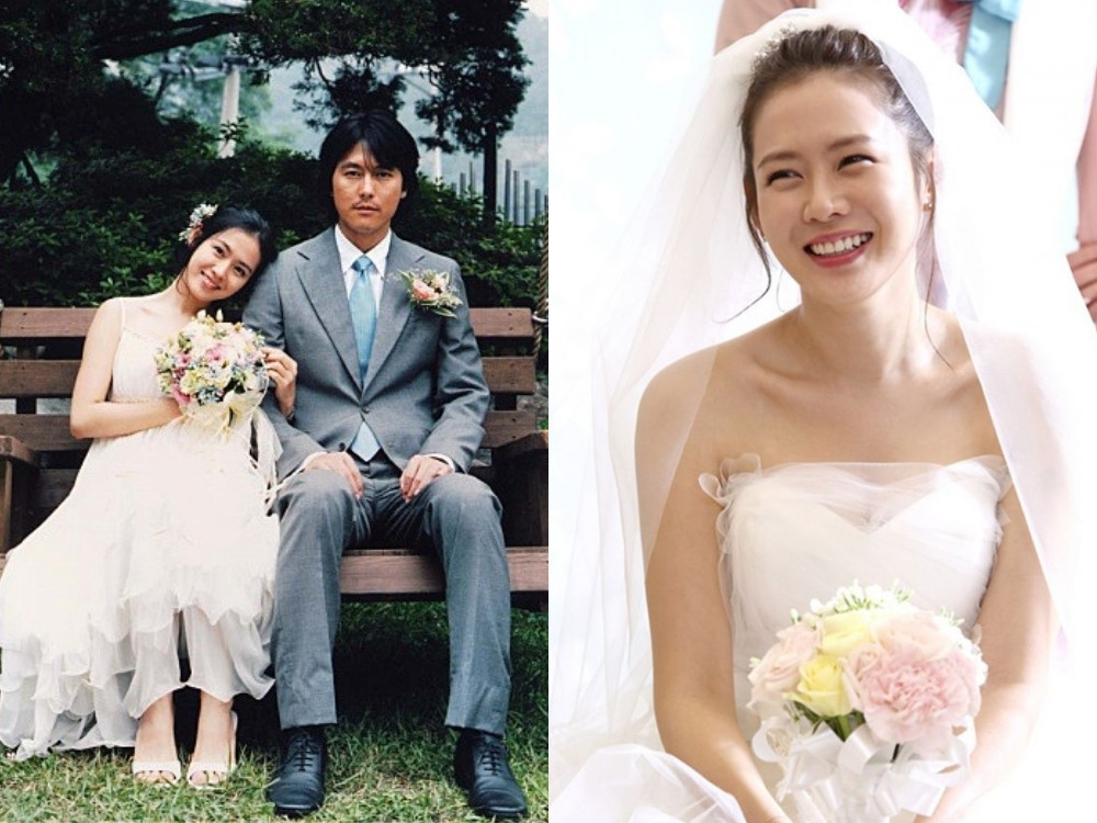 孫藝珍《我腦海中的橡皮擦》、《鯊魚》婚紗