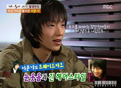 《惡之花》李準基顏值變化2:《我的女孩》23歲剛出道,下巴圓潤嬰兒肥