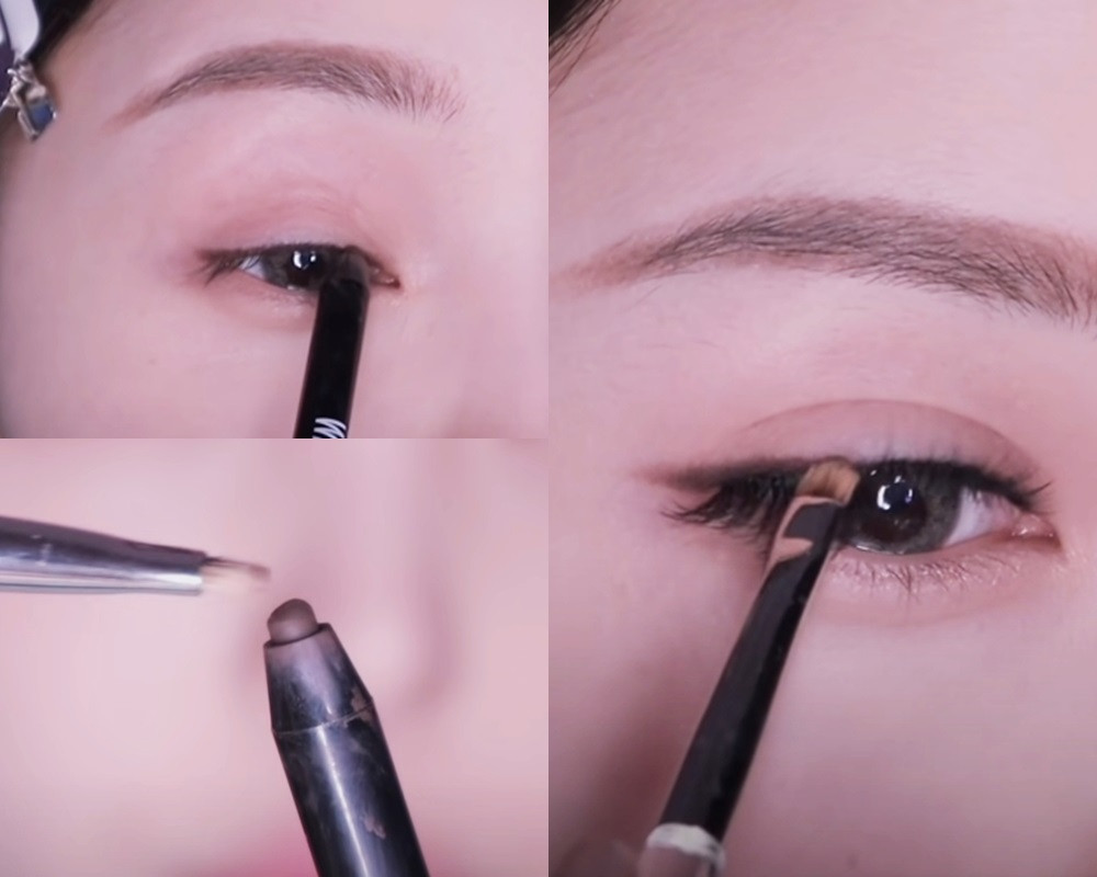 Pony偽素顏妝畫法6:柔和眼線