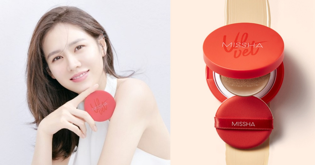 Missha紅絲絨氣墊(Velvet Finish Cushion)SPF50+/PA+++ / ₩.14600(約 NT.370)