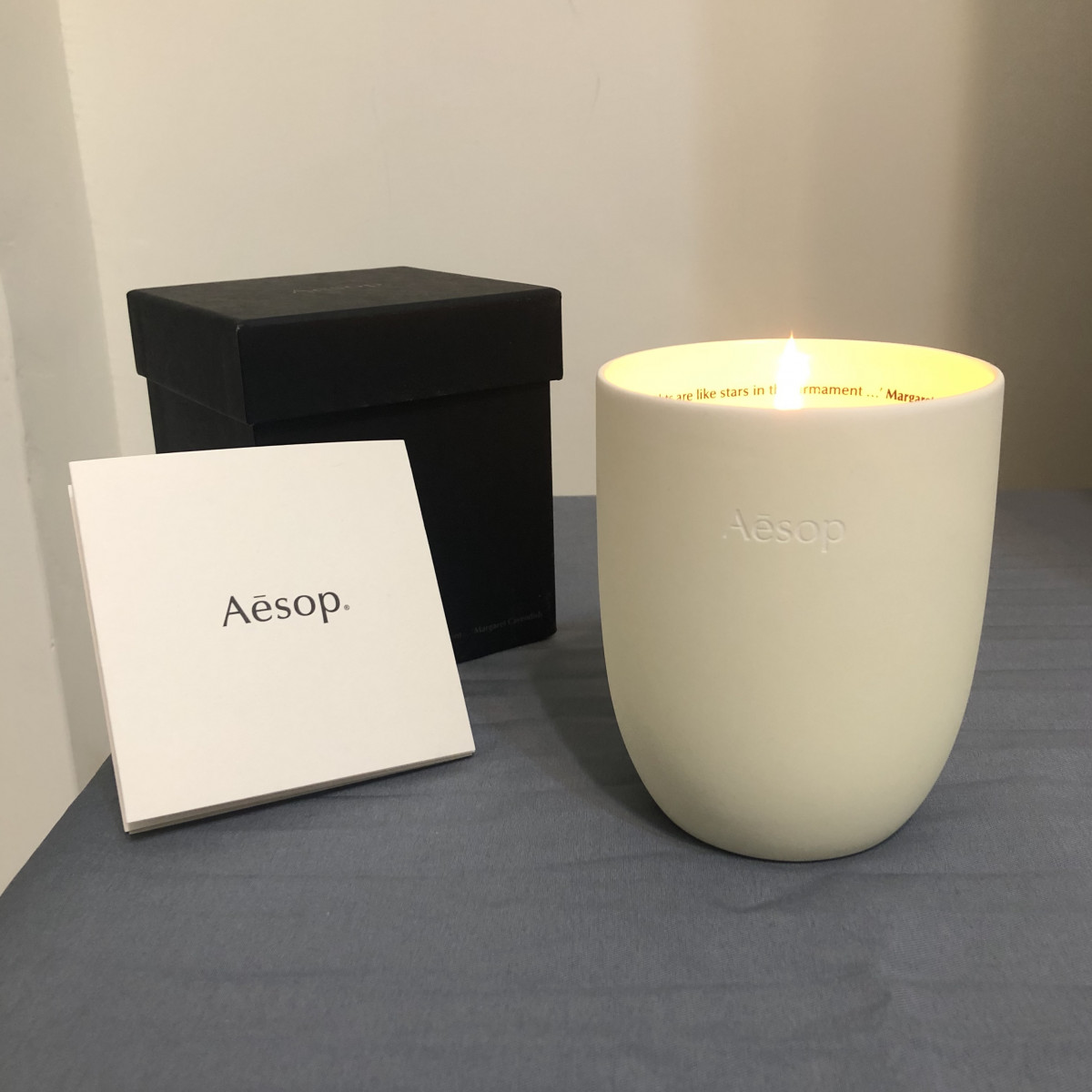 香氛蠟燭推薦1：Aesop 阿加尼斯芳香蠟燭 300g，NT.3300