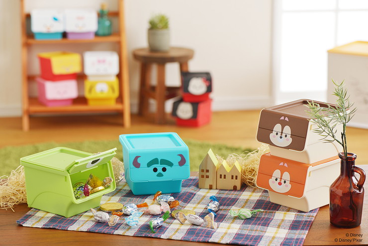 Belle Maison「Tsum Tsum桌面收納盒」1,320日元（約NT$360）