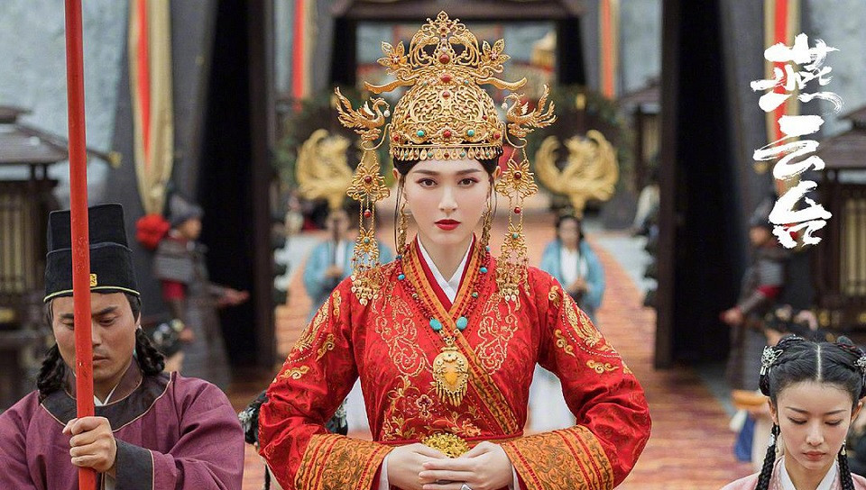近期熱播古裝劇「紅衣美人」3：唐嫣 飾演《燕雲台》蕭燕燕