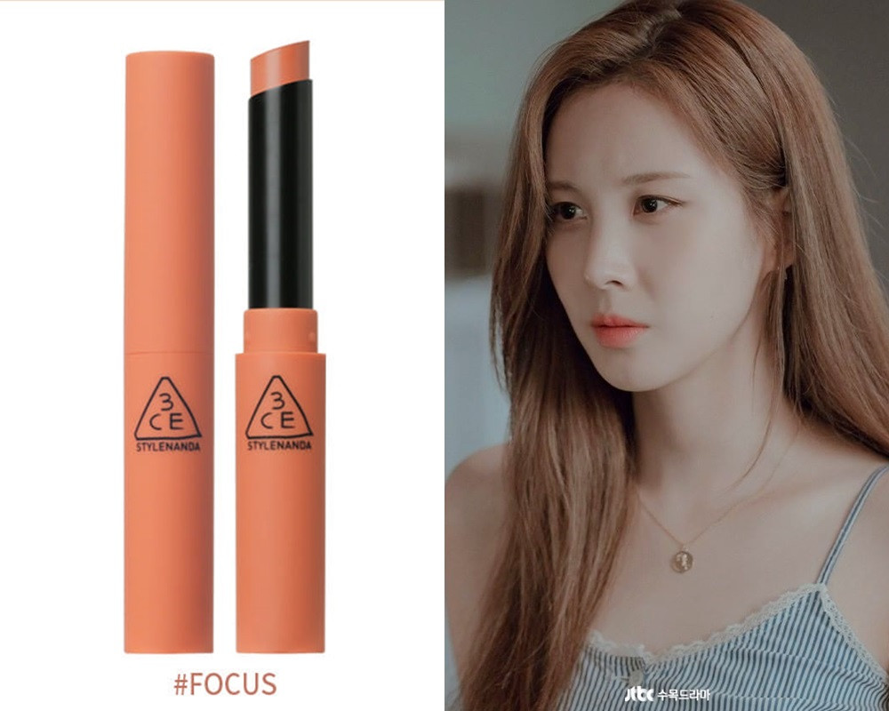 韓星同款唇膏5：3CE SLIM VELVET LIP COLOR（#FOCUS），NT.560