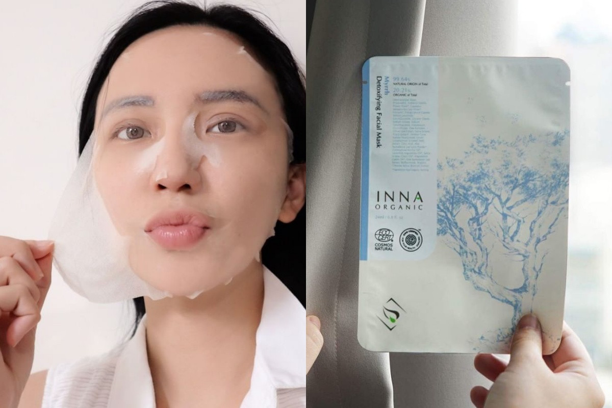 童顏有機 沒藥水潤淨化隱形面膜 單片，NT.176