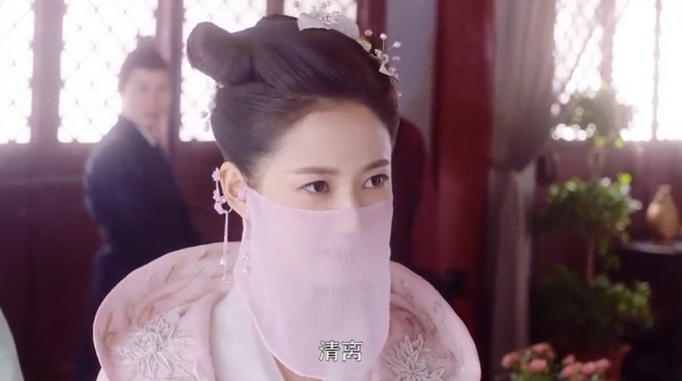 2020古裝劇「矇面美女」8:陳鈺琪 飾演《兩世歡》原清離