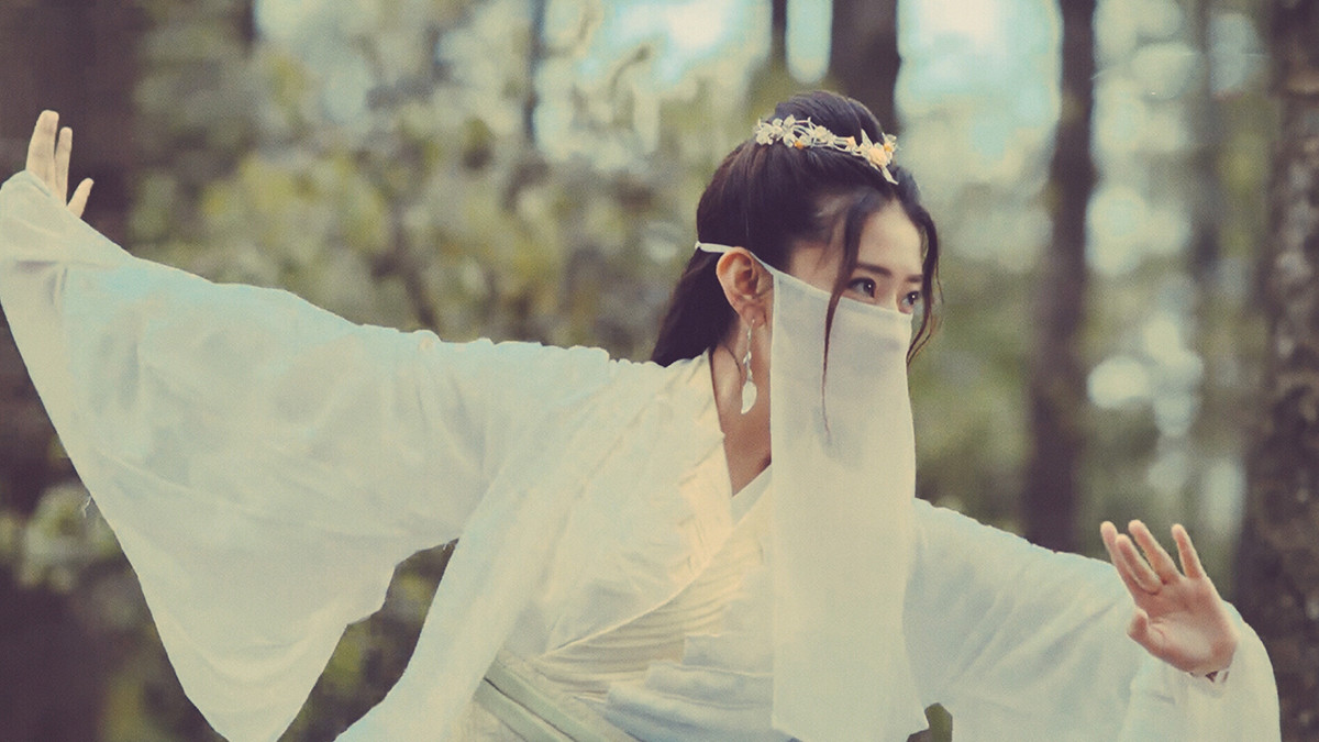 2020古裝劇「矇面美女」9:梁潔 飾演《絕代雙驕》蘇櫻