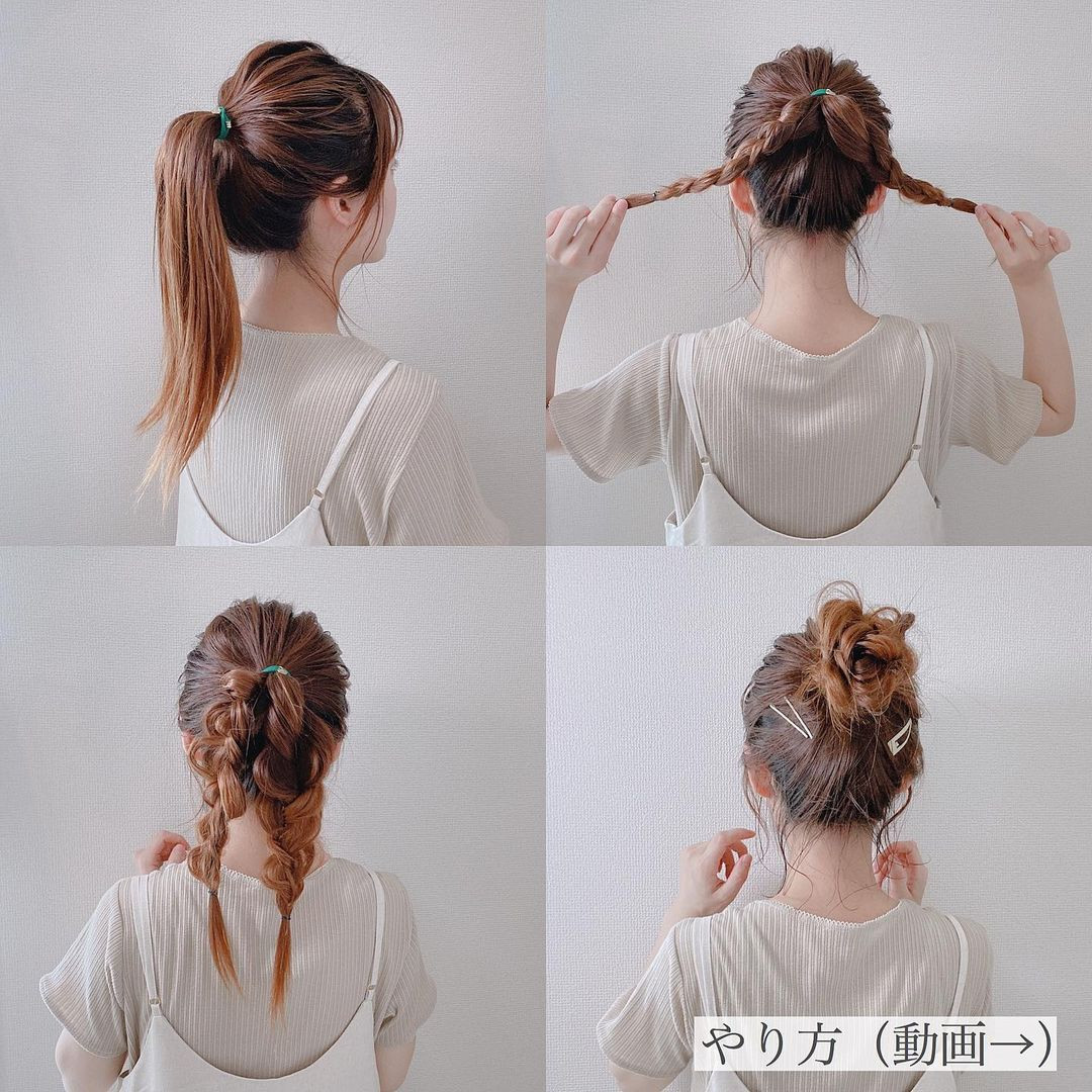 2021最浪漫髮型!日髮型師5款丸子頭綁法教學