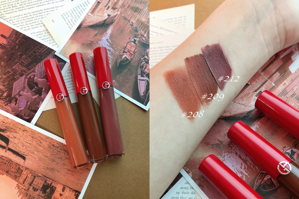 Giorgio Armani 奢華絲絨訂製唇萃 #209,NT.1300