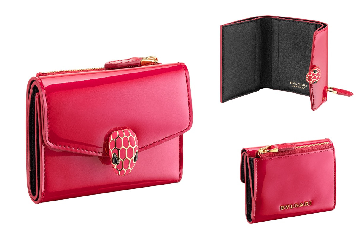 BVLGARI SERPENTI FOREVER 三折式皮夾,NT.20,600