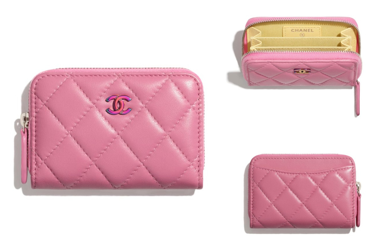 CHANEL 經典拉鍊零錢包,NT.17,600