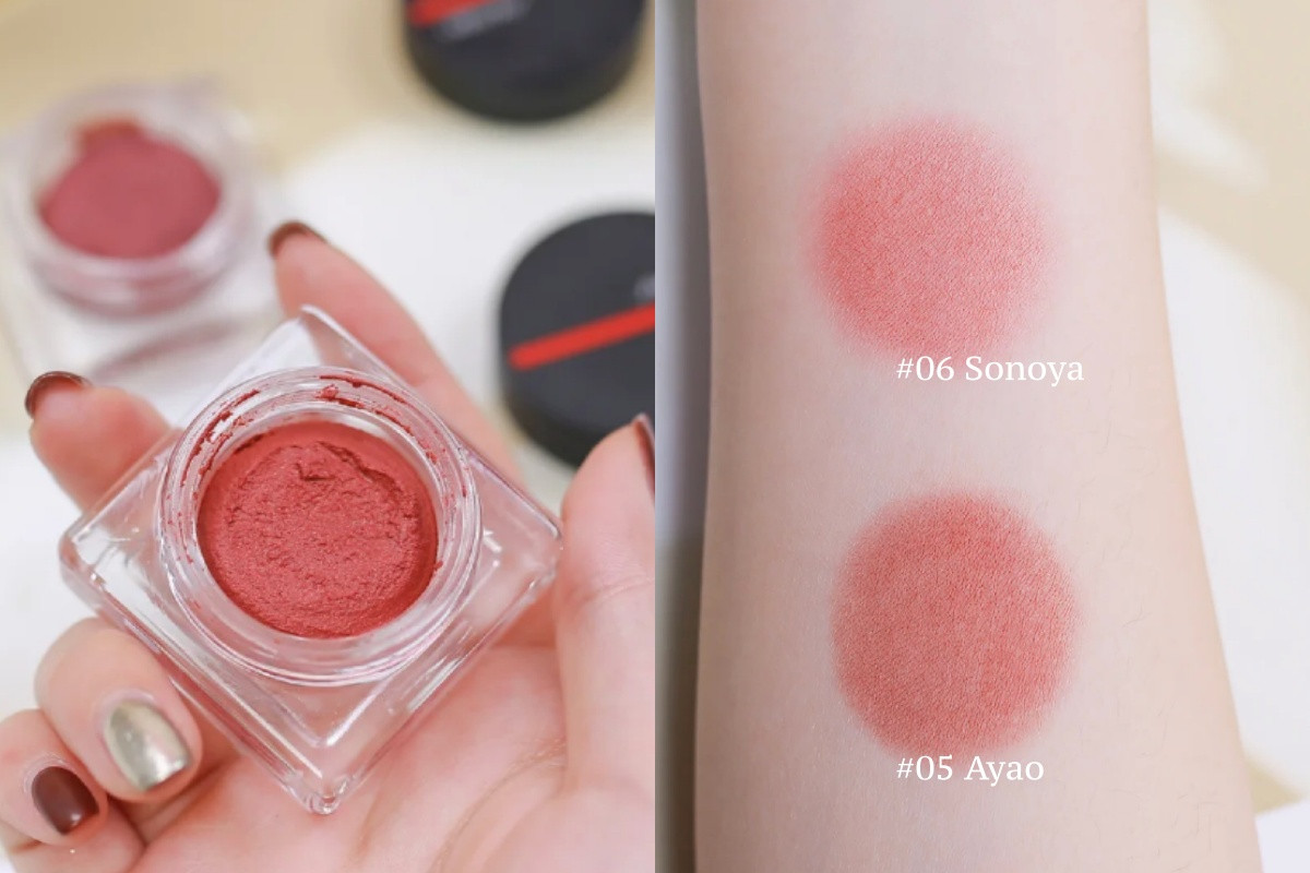 2021腮紅霜推薦4：資生堂 摩霧頰彩慕絲 #06 Sonoya ，NT.1100