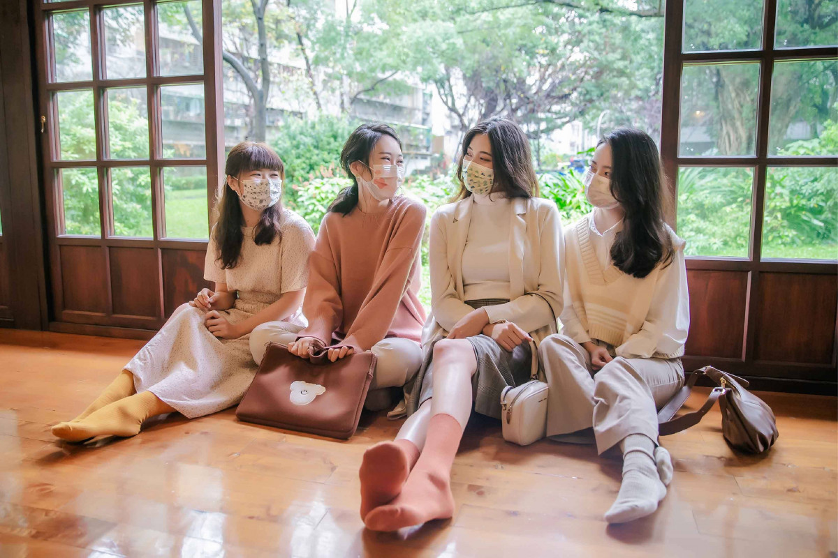 富士山、櫻花、菊紋變身醫療口罩