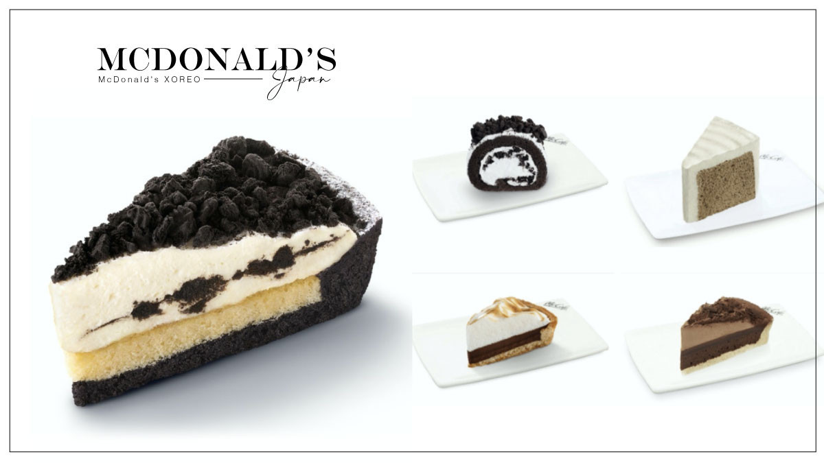 日本「麥當勞聯名 X OREO」系列芝士蛋糕