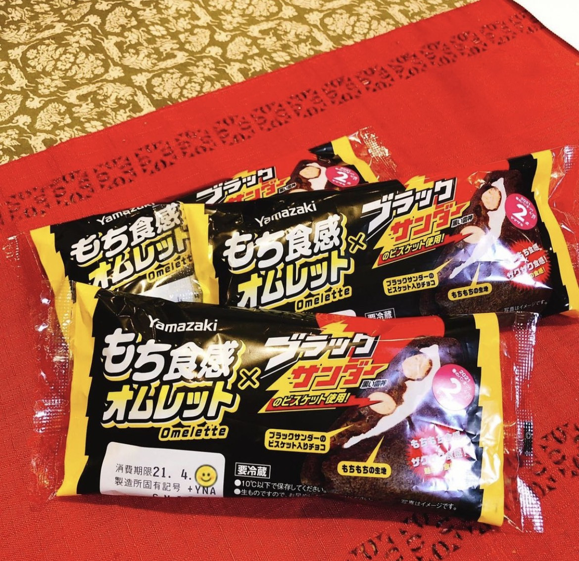 雷神巧克力X Yamazaki推雷神巧克力歐姆蛋糕!