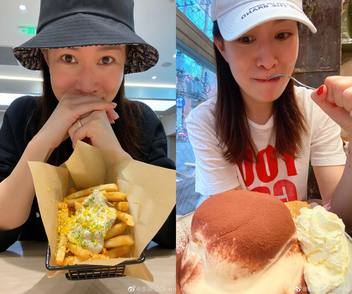 佘詩曼保養秘訣４：美食照吃，但少量多餐