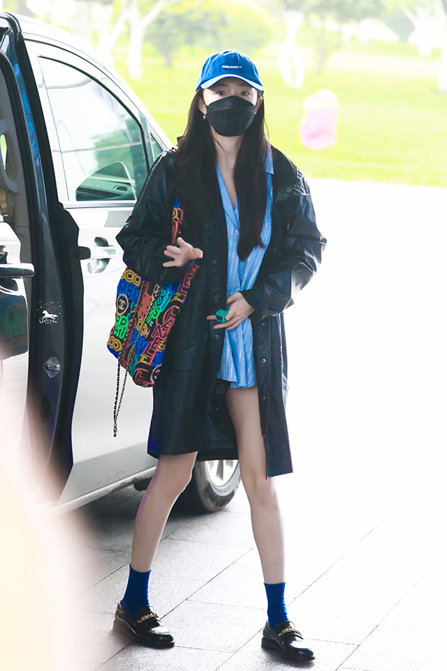 陸劇女星私服街拍造型1：楊冪