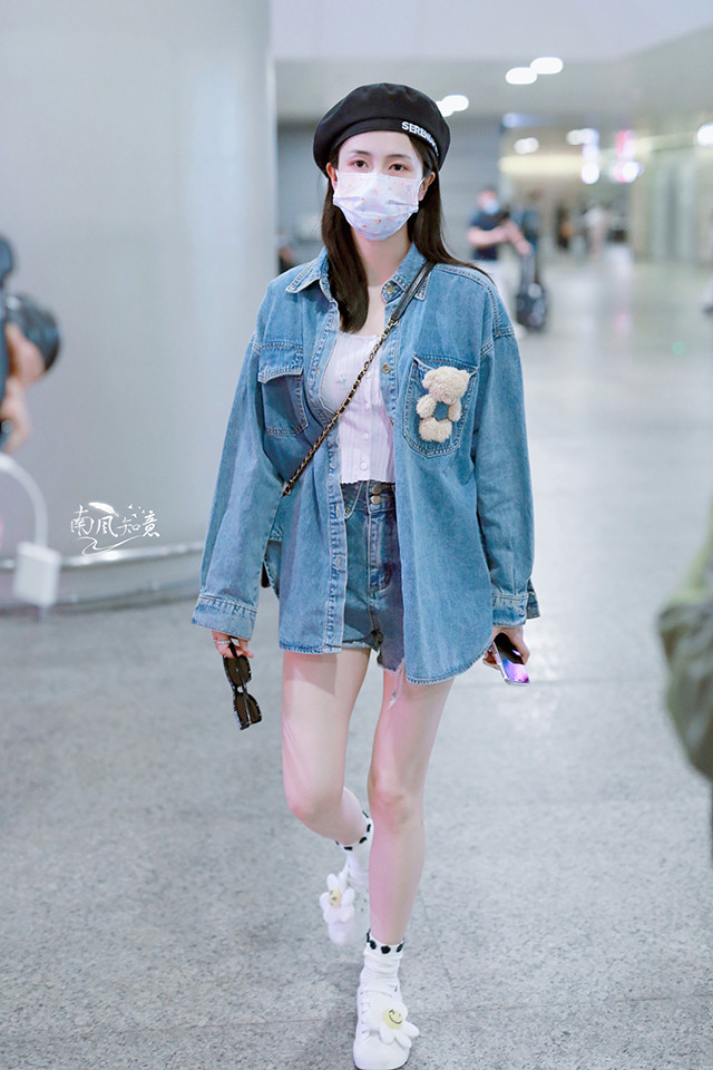 陸劇女星私服街拍造型4：白鹿