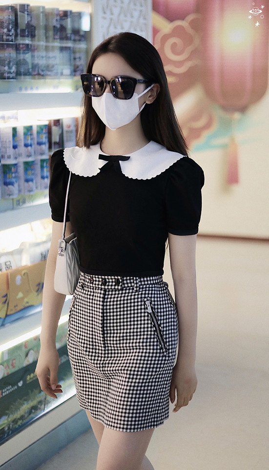 陸劇女星私服街拍造型9：楊超越