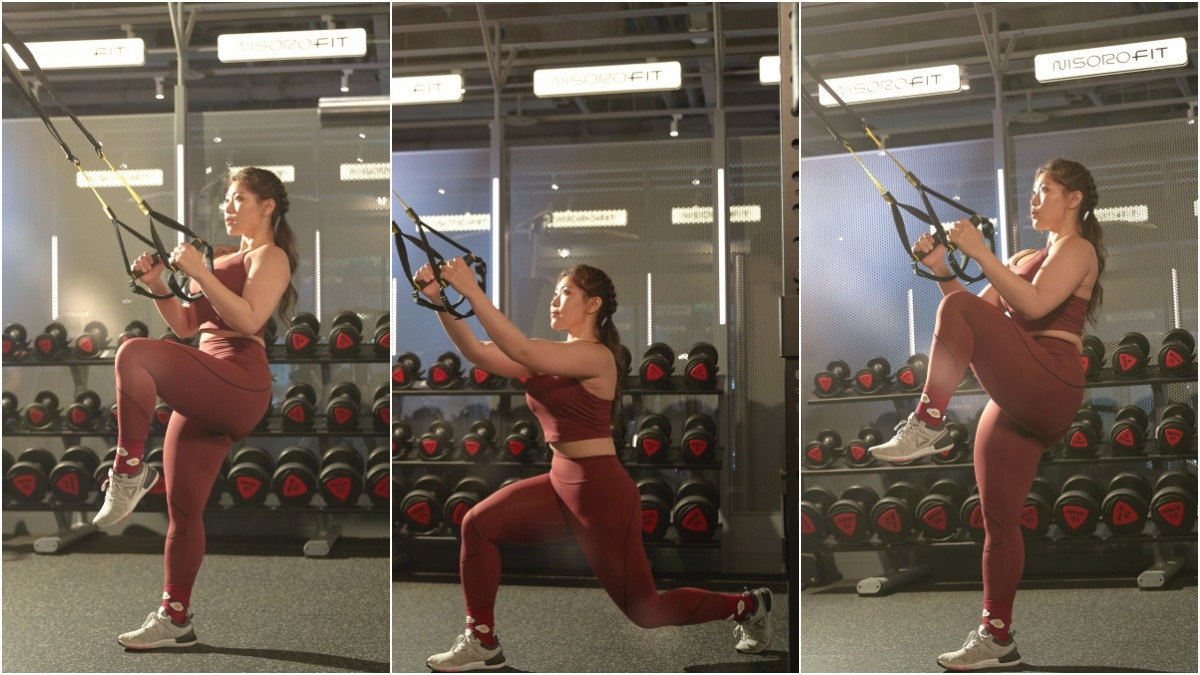 在家也能做TRX，WHF把家變成專屬健身房！每天20分鐘TRX，還你仙女背、蜜桃臀