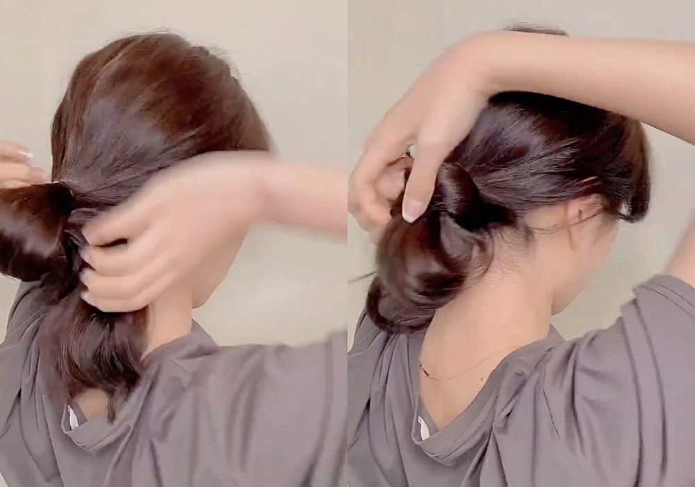 快速完成減齡髮型推薦：低包頭