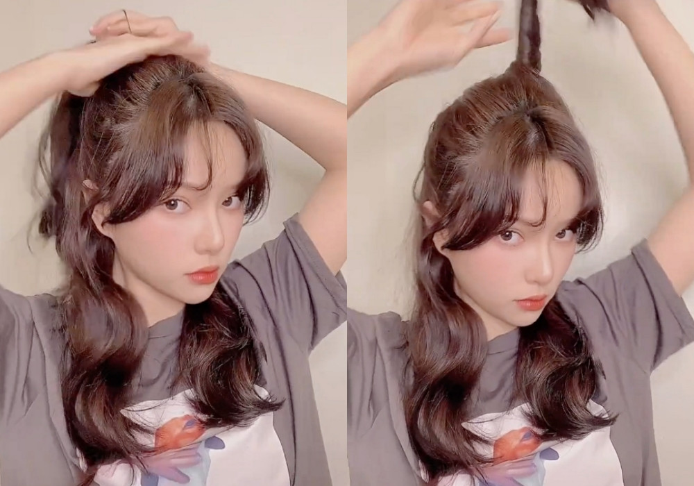 快速完成減齡髮型推薦：公主包包半頭