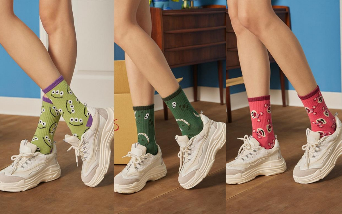 「CACO x迪士尼聯名系列」推薦:三眼怪居家套裝,售價NT.1090元