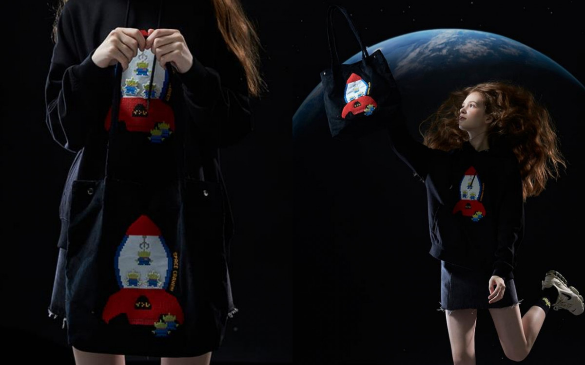 「CACO x迪士尼聯名系列」推薦:三眼怪居家套裝,售價NT.1090元