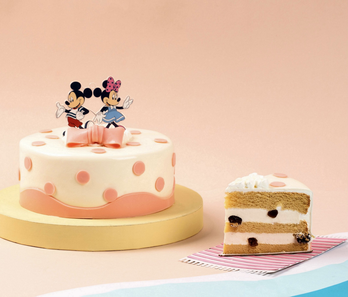 BAC聯手迪士尼推米奇米妮太妃香草雪蛋糕