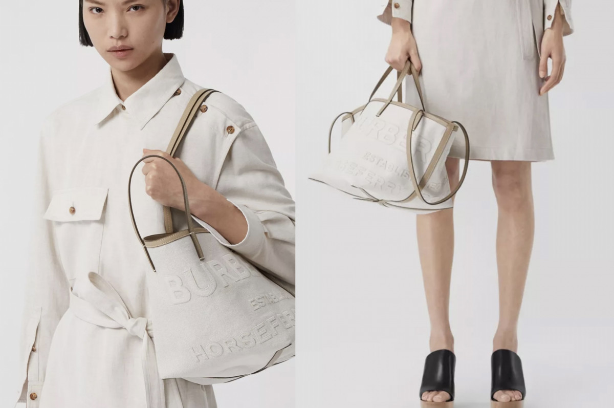 2021大容量「精品手提包 」推薦：Fendi 亮面帆布手袋，NT.63000